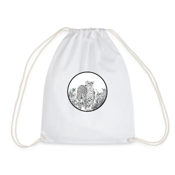 Guépard - Sac de sport léger - blanc - Devant