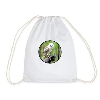 Chouette - Sac de sport léger - blanc - Devant