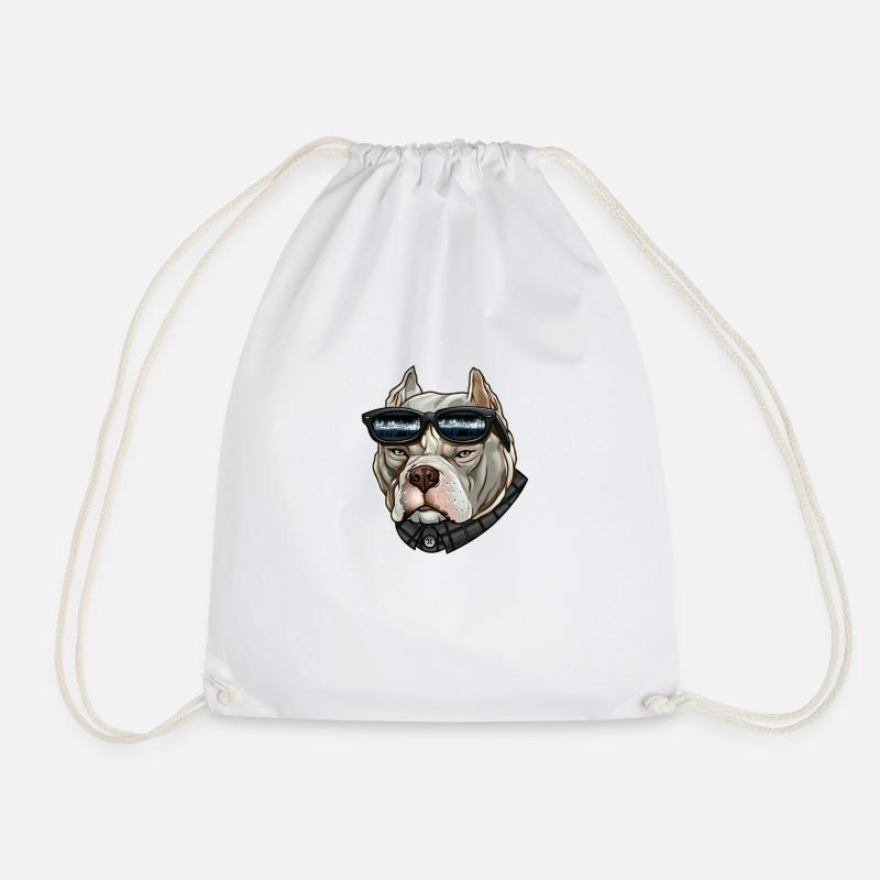 Hund cool - Turnbeutel - Weiß