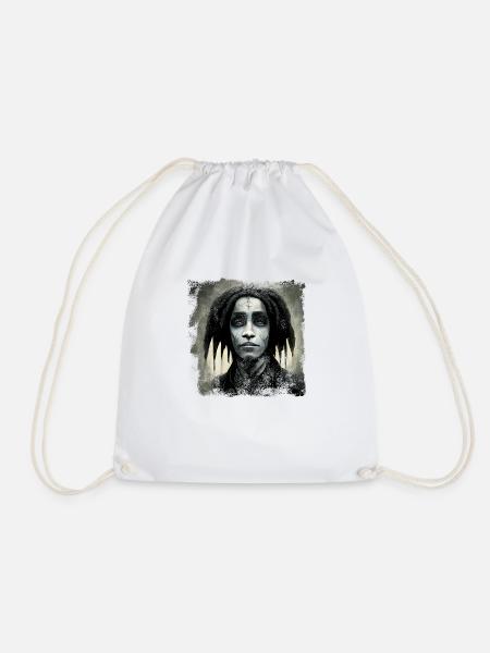 Gothic Rasta - Turnbeutel - Weiß