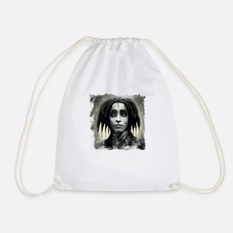 Gothic Rasta - Turnbeutel - Weiß