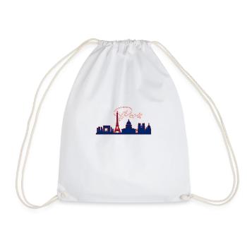 Silhouette Paris - Sac de sport léger - blanc - Devant