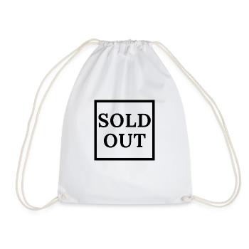 Sold Out - Turnbeutel - Weiß - Vorne
