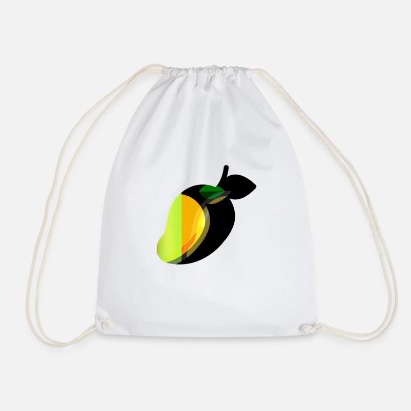 MANGOLOVE - Drawstring Bag - white