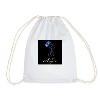 Méduse géométrique - Sac de sport léger - blanc - Devant