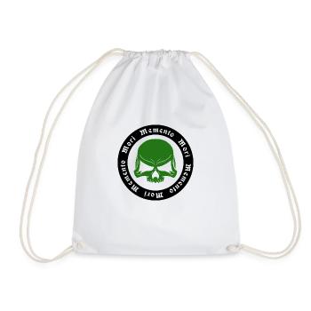 Crâne - Sac de sport léger - blanc - Devant