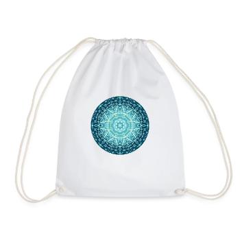 Mandala-Quantum 2 - Turnbeutel - Weiß - Vorne