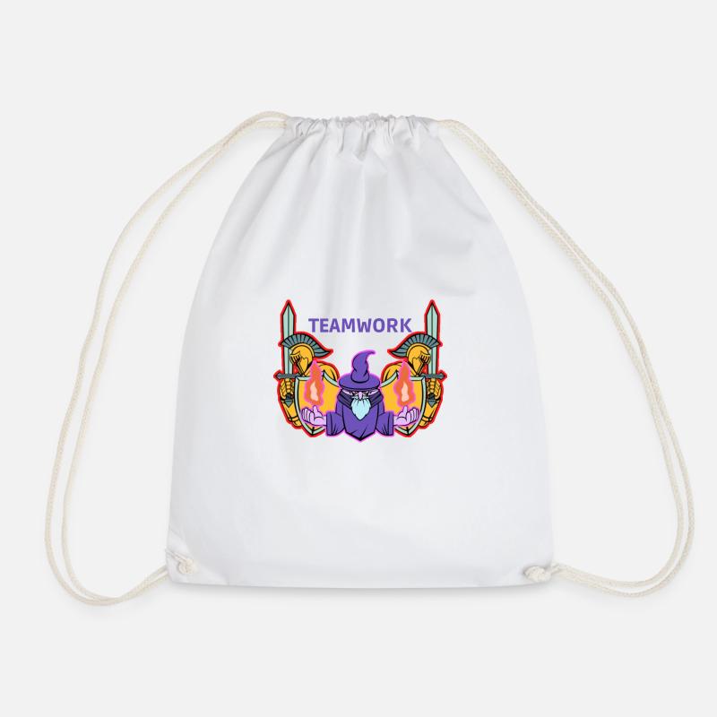 travail d’Équipe - Sac de sport léger - blanc