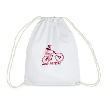 vtt mtb vélo bmx - Sac de sport léger - blanc - Devant