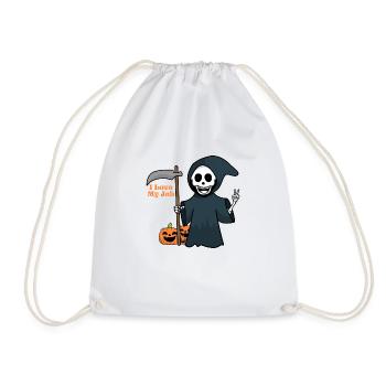 J’adore mon Job Halloween - Sac de sport léger - blanc - Devant