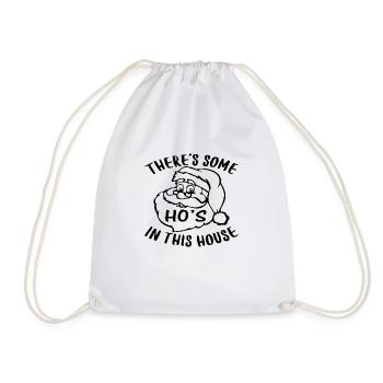 Il y a des Ho dans cette maison - Sac de sport léger - blanc - Devant