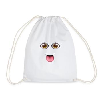 Eyes-ByRino - Drawstring Bag - white - Front