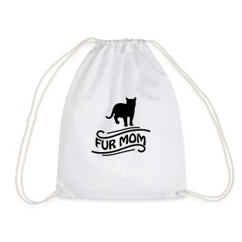pour maman - Sac de sport léger - blanc - Devant