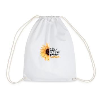 Nurse 03 01 - Drawstring Bag - white - Front