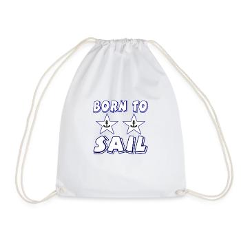 Sail - Drawstring Bag - white - Front