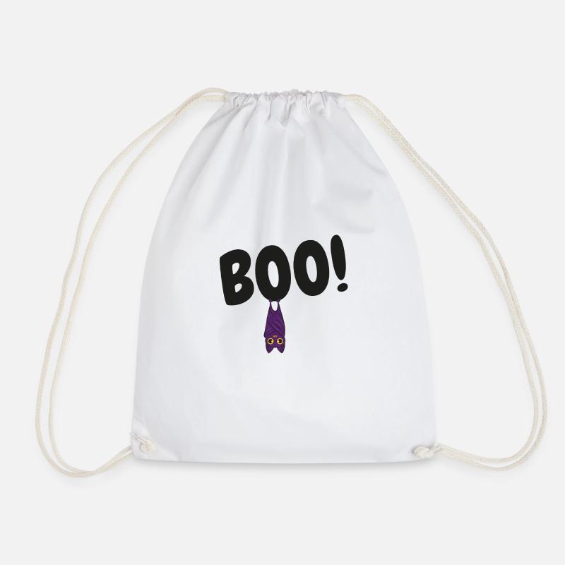Boo Fledermaus - Turnbeutel - Weiß