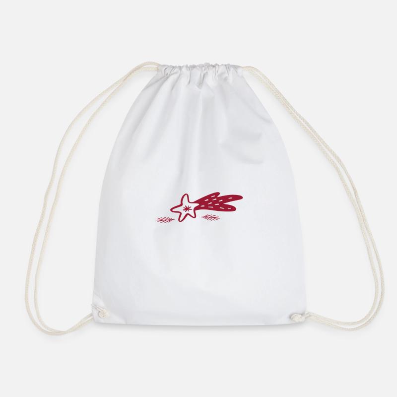 Christmas - Drawstring Bag - white