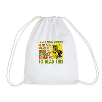 Please Let There Be Someone Behind Me To Read Thi4 - Turnbeutel - Weiß - Vorne