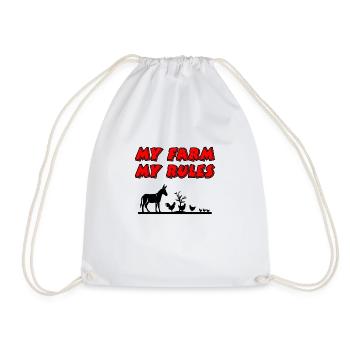 Ferme - Sac de sport léger - blanc - Devant