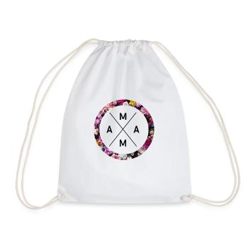 J’aime maman fleurs - Sac de sport léger - blanc - Devant