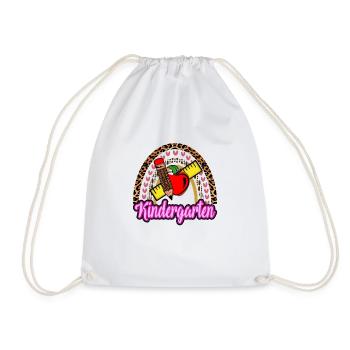 Kindergarten - Drawstring Bag - white - Front