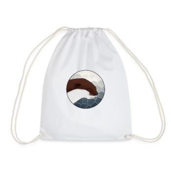 Loutre - Sac de sport léger - blanc - Devant