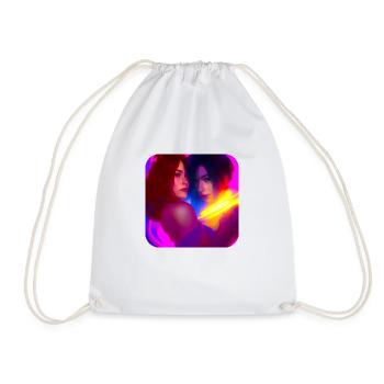 In Love - Drawstring Bag - white - Front