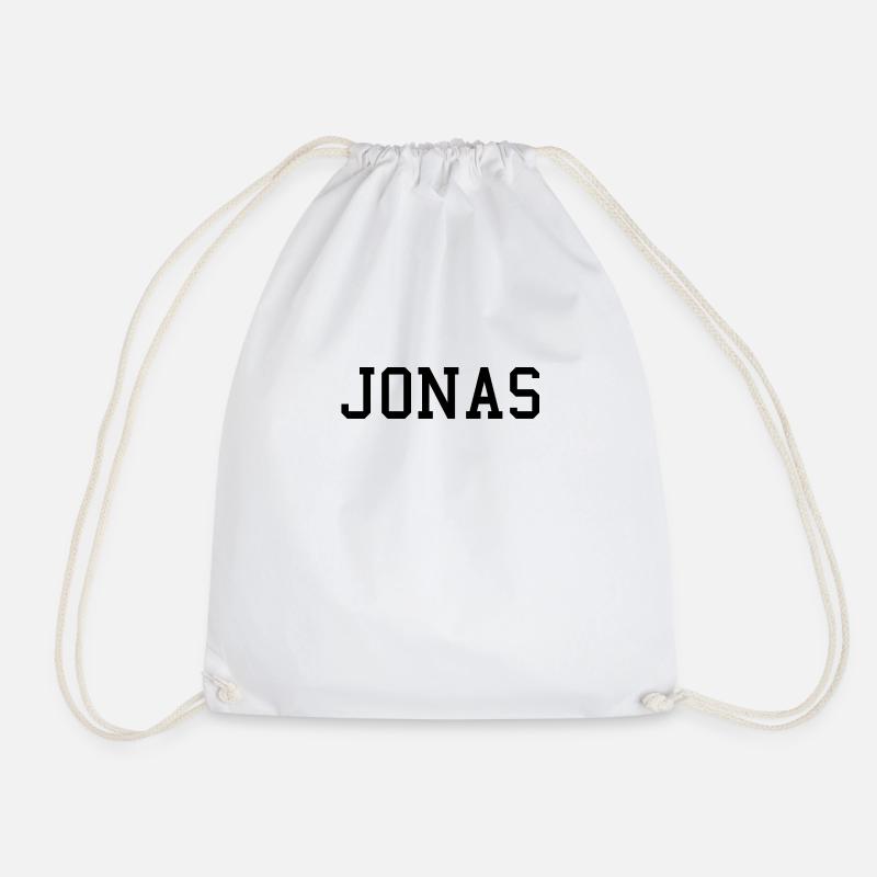 Jonas - Drawstring Bag - white