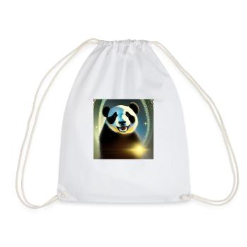 Un panda pour tous les cœurs - Sac de sport léger - blanc - Devant