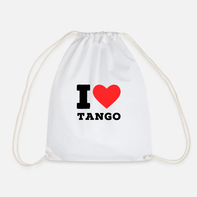 J’aime le tango - Sac de sport léger - blanc