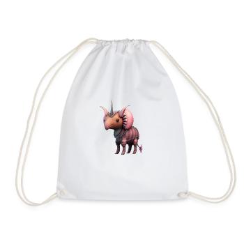 Cute Animals Children Baby Fantasy - Drawstring Bag - white - Front