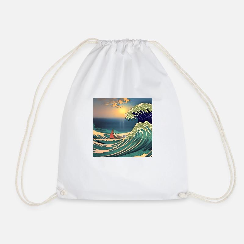 wave1 - Sac de sport léger - blanc