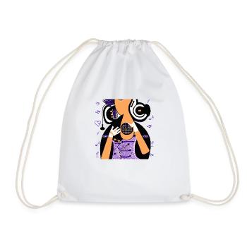 Fille de la musique - Sac de sport léger - blanc - Devant