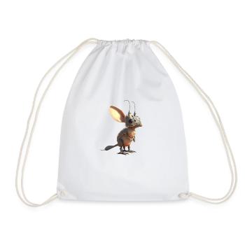 Cute Animals Children Baby Fantasy - Drawstring Bag - white - Front