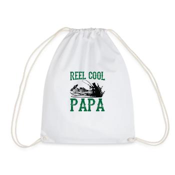 Echt Cooler Papa - Turnbeutel - Weiß - Vorne