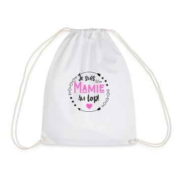 Je suis une mamie au top - Sac de sport léger - blanc - Devant