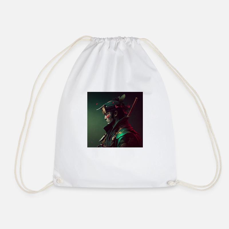 Green Samurai - Turnbeutel - Weiß