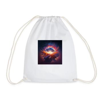 Cosmic Inferno - Sac de sport léger - blanc - Devant