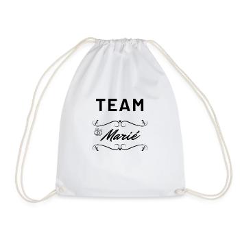 Team marié - Sac de sport léger - blanc - Devant