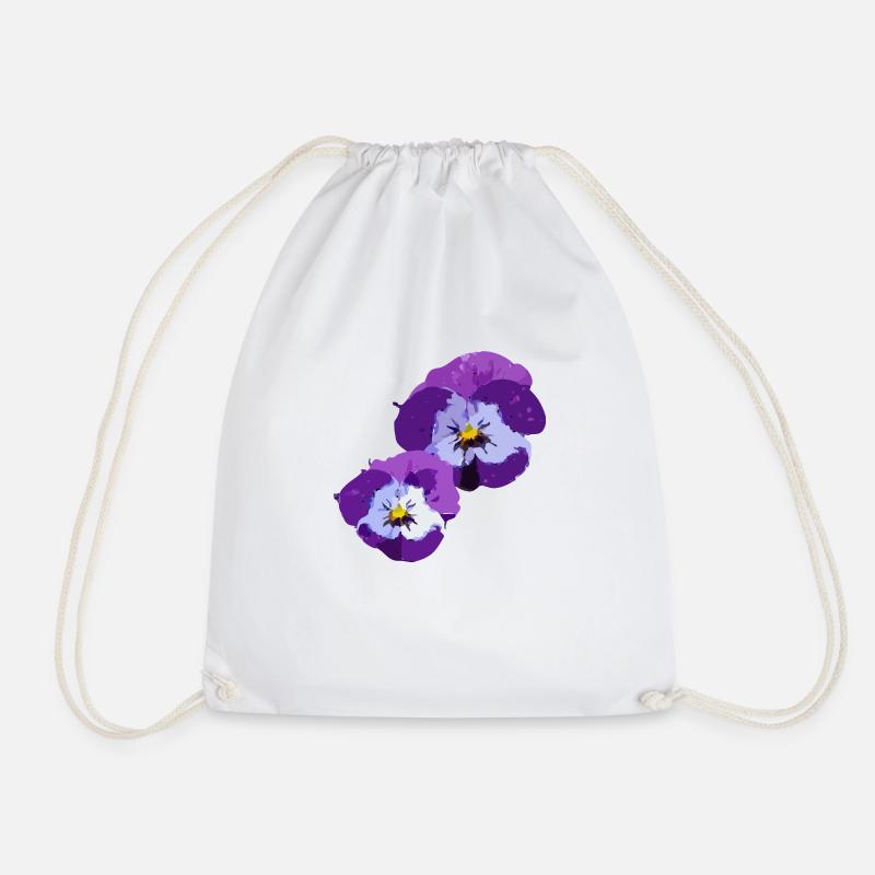 Pensées - Sac de sport léger - blanc