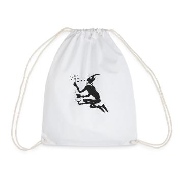 Bako the magician - Drawstring Bag - white - Front