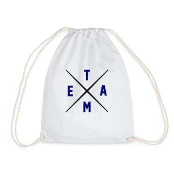 équipe - Sac de sport léger - blanc - Devant