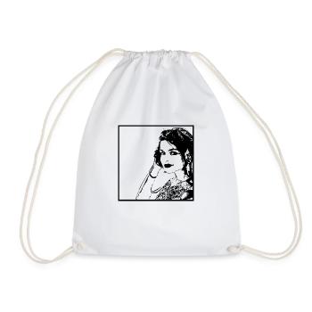 Portrait de femme 49 Shakuntala Devi - Sac de sport léger - blanc - Devant