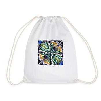 LMNArt - Drawstring Bag - white - Front