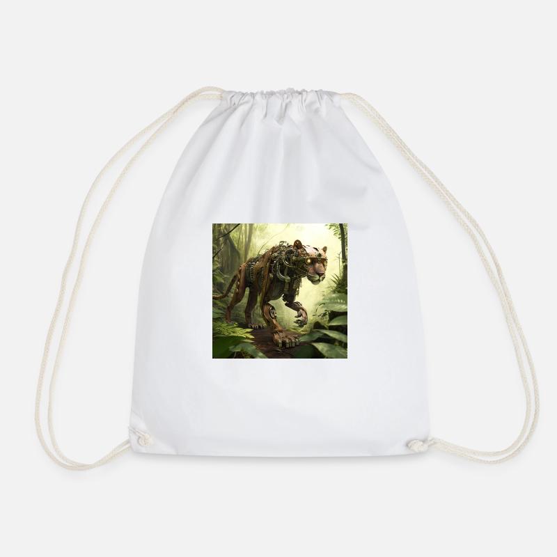 Panthère - Sac de sport léger - blanc