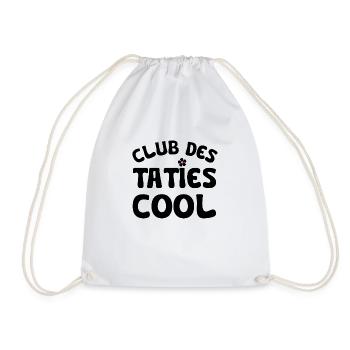 club des taties cool - Sac de sport léger - blanc - Devant