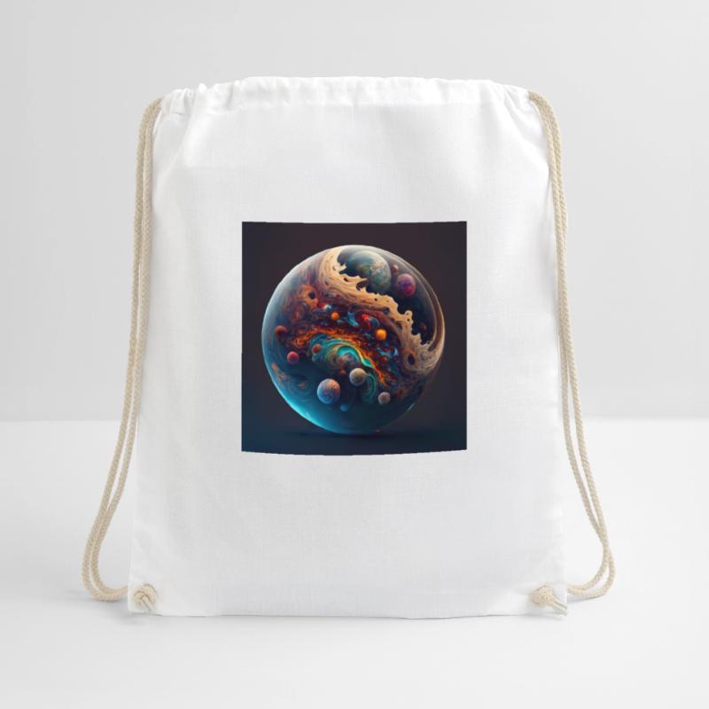 planets exploding Sac de sport léger