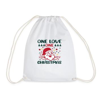 Un amour Un Noël - Sac de sport léger - blanc - Devant