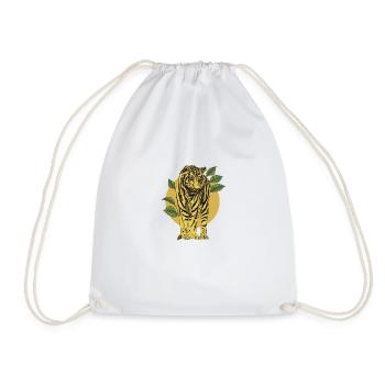 Tigre - Sac de sport léger - blanc - Devant