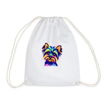 Terrier Chien Chien Propriétaire Chien Chiens Propriétaire de Chien Propriétaire de Chien - Sac de sport léger - blanc - Devant